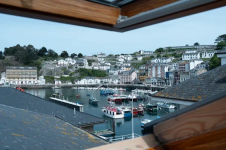 Hotel en Luarca con vistas al puerto